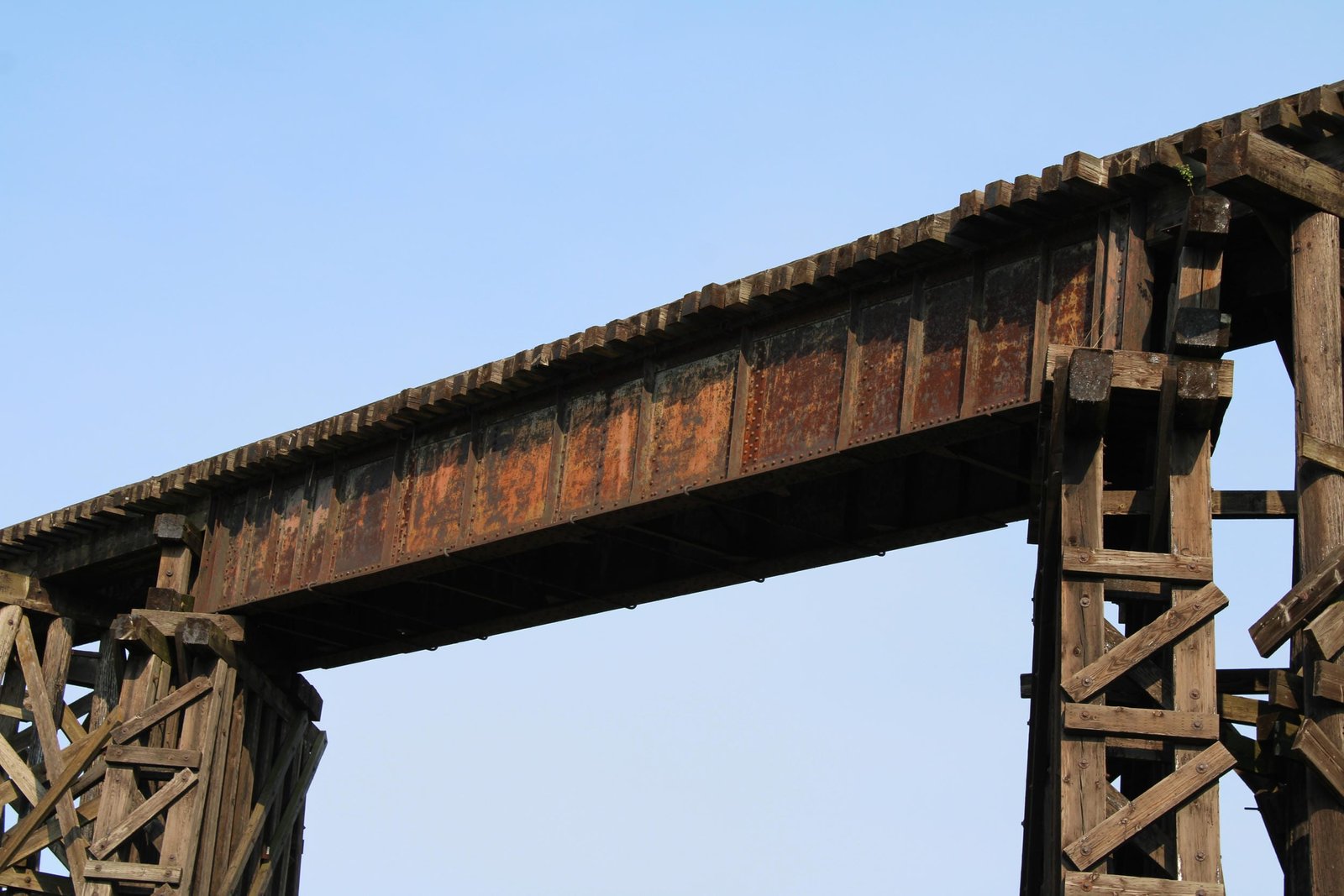 Deck girder, County Road 157 section